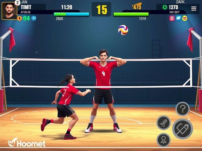 Volley Legends Dharam tournament gameplay
