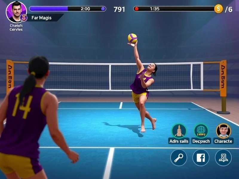 Volley Legends Dharam gameplay screenshot